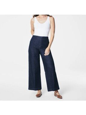 Spanx SPANXshape Original Every Wear Zero Waistband Cropped Wide Leg Jeans